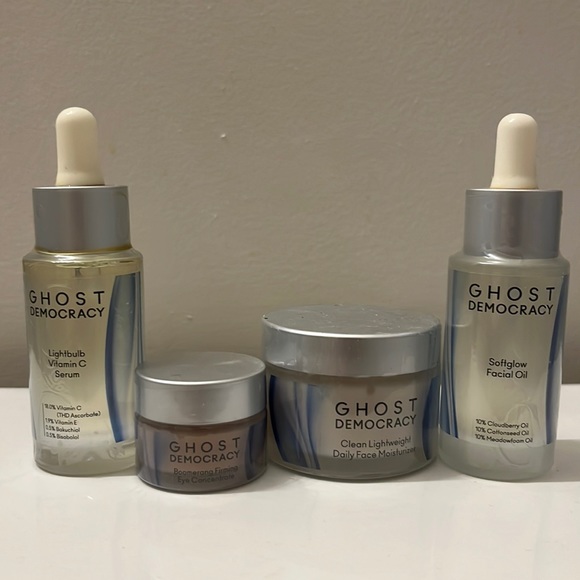Ghost Democracy - unopened bundle - 4 skincare serum oil moisturizer, eye crème - Picture 1 of 5